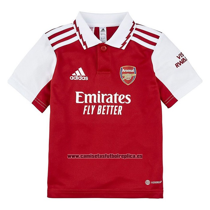 Camiseta Arsenal Primera Nino 2022-23